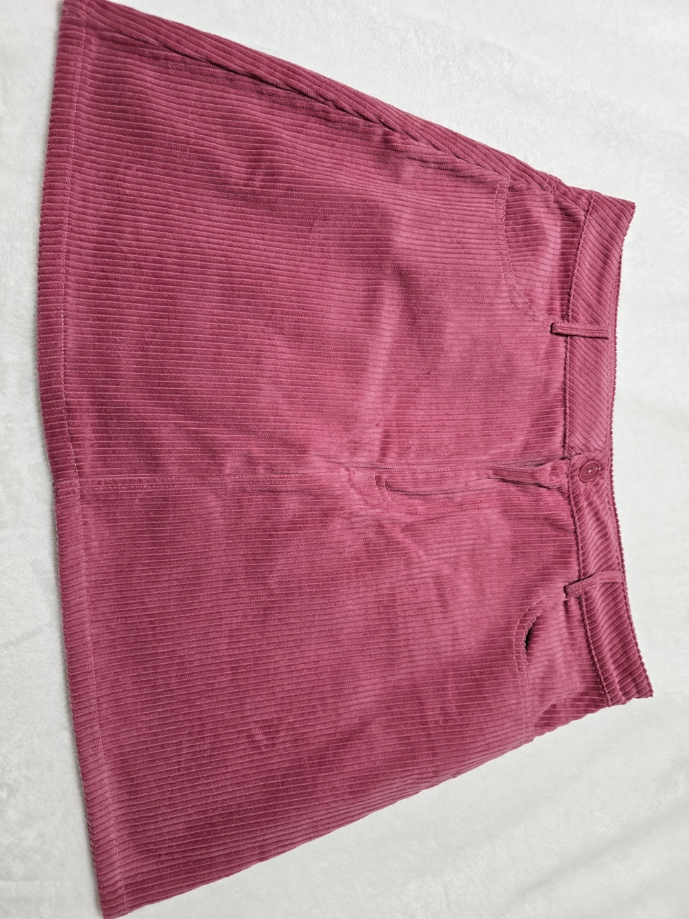 Francesca's Rose Corduroy Skirt